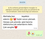 Hiçbir sorun çıkmadı. Herşey çok yolunda.