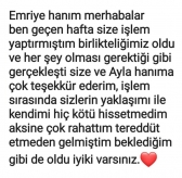 Tereddüt etmeden gelmiştim beklediğim gibi de oldu.